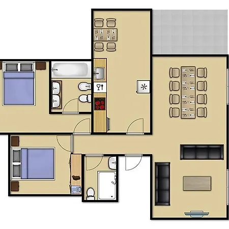 In Playa Blanca Sleeps 8 Includes Swimming Pool Air Con And Wifi 9 1 * Playa Blanca (Lanzarote)